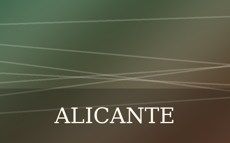 Imagen territorial para Alicante
