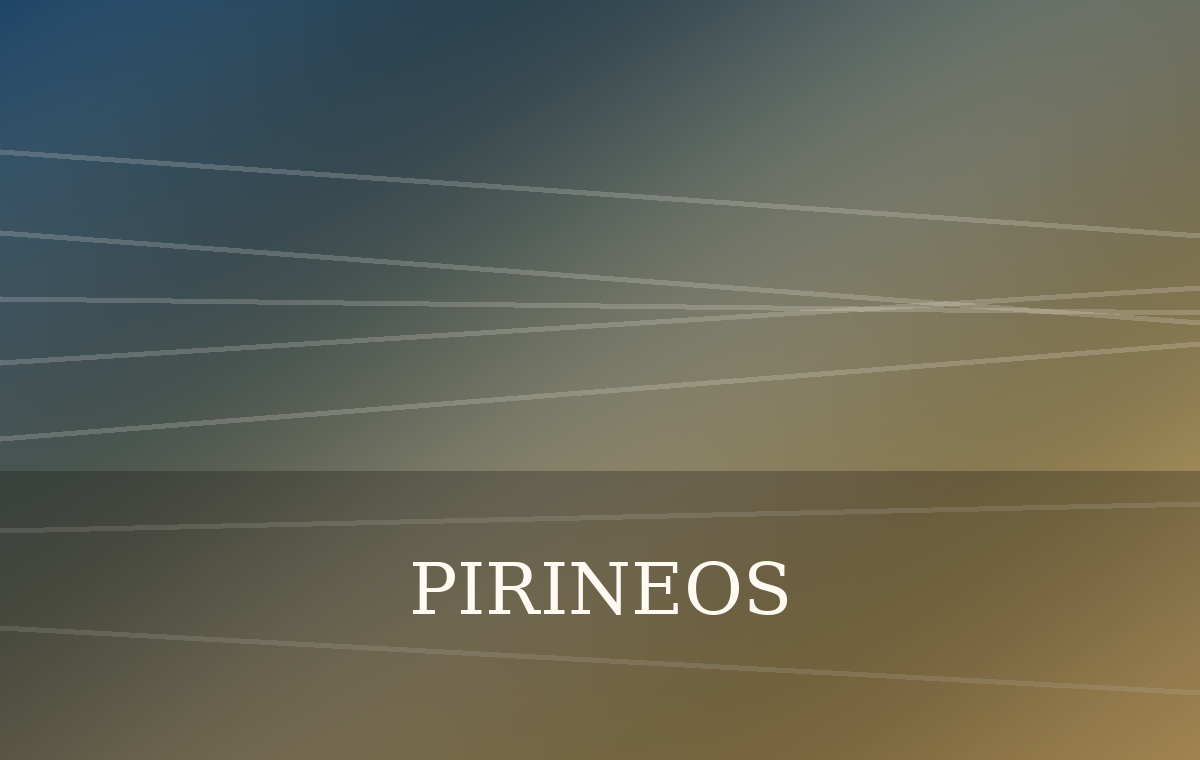 Lámina de paisaje para Pirineos
